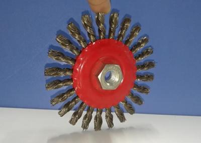 中国 反粉-コーティング--を取除くための錆によって結ばれるワイヤー車輪のブラシ/ワイヤー車輪のコップのブラシ 販売のため