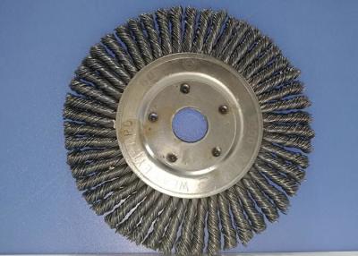 China Carbon Steel Wire Material Angle Grinder Steel Brush Joint Cleaning Brush for sale