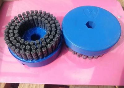 China High Precision CNC Deburring Brushes Composite Filament Cup Brush 80MM OD for sale