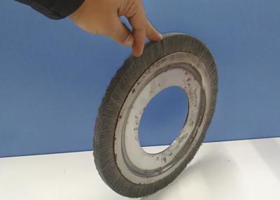 China Industrial Filament Abrasive Brush Wheels 290 MM OD X 128MM ID For Polishing for sale