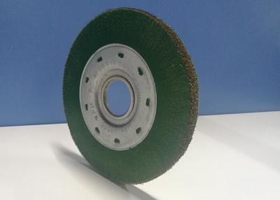 China Lead - Acid Battery Plate Encapsulated Wire Wheel / Encapsulated Rubber Deburring Brush for sale