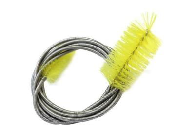 China Yellow Color Flexible CPAP Cleaning Brush Filter Tube Pipe Hose Brush for sale