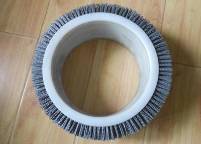 China Abrasive Nylon Cylinder Brushes Fit Rolling Mills And Coils Treatment for sale