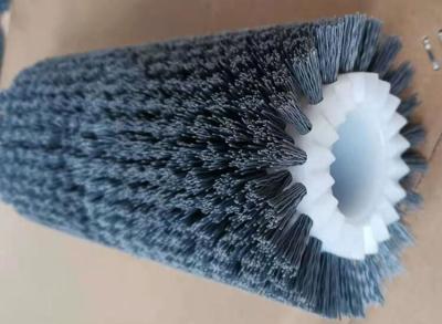 Chine Brosses en nylon abrasives de rouleau de connexion de Zig Zag de poil pour le polonais en bois à vendre