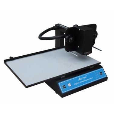 China 57*250 digital foil hot stamping machine audley adl 3050a digital foil printer foil express for leather paper bookcover for sale