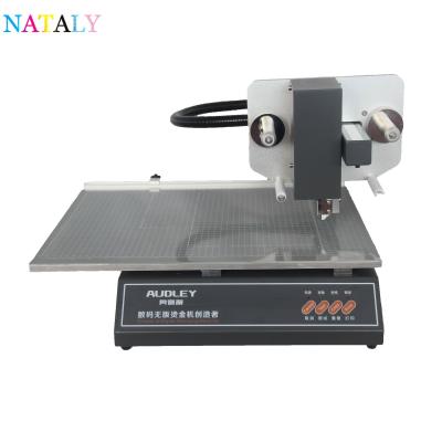 China 57*250mm digital foil stamping machine audley 3050A gold foil printer digital foil printer 30mm for sale