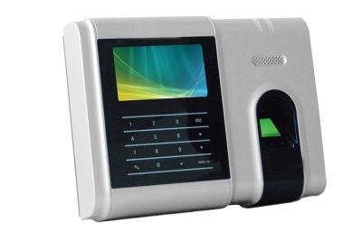 China Ethernet IP Biometric Fingerprint Time Clock with Touch Keypad and 3inch Display for Payroll for sale