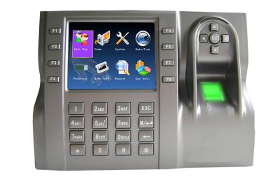 China Large Display IP Based biometric technology fingerprint attendance system for sale