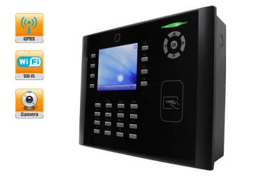 China TCP/IP RFID Online Web Based Employee Time Clock with Camera Monitor for sale