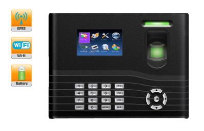 Chine Machine biométrique en ligne de horodateur de Web de GSM pour la gestion de magasins et de compagnies de chaîne à vendre