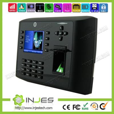 China WIFI Biometric Fingerprint Time Clock PC Free Software and Backup battery and camera for sale
