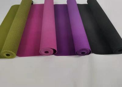 China 100% Environmental Dots Shape Rubber Non Slip Fitness Mat Durable Sided Texture à venda