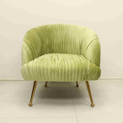 China Schwamm-Adlig-mit hoher Dichte einzelne Sofa Chair For Living Room-Möbel zu verkaufen