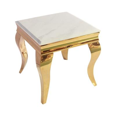 China Scratch Resistance Gold Side Table Home Furniture For Living Room à venda