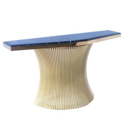 China Unique Style Modern Stylish Console Tables Irregular Shape For Hotel / Living Room for sale