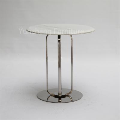 China Simple Design Side Table Sofa Table SS201 Marble Living Room Furniture for sale