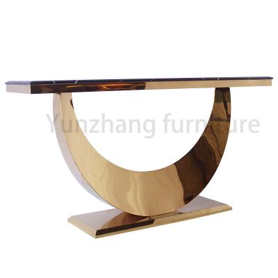 China 150cm Length Elegant Console Table With Sleek Base Practical Living Room Home Furniture for sale