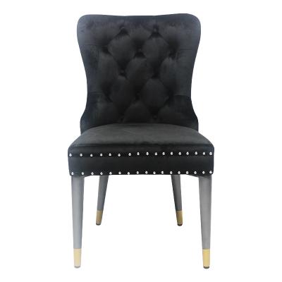 China Black color dining chair hotel chair banquet for sale