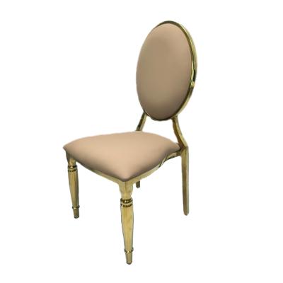 China Luxo Hotel Banquete Cadeira Travesseiros Decoração Mobiliário Dourado Cadeiras de Casamento a Granel Para Eventos à venda