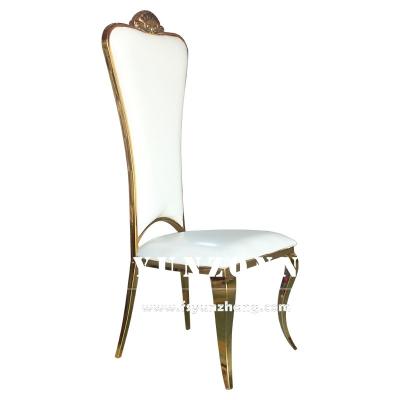 中国 高い背部金新郎新婦の椅子の優雅な結婚式の宴会の椅子 販売のため