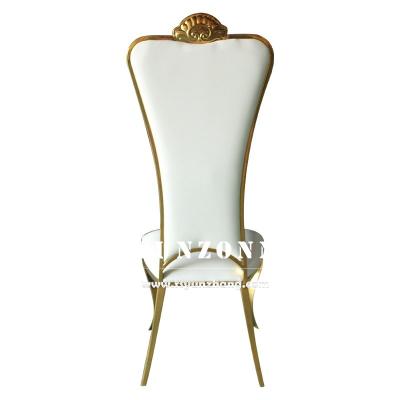 中国 高い背部金新郎新婦の椅子の優雅な結婚式の宴会の椅子 販売のため