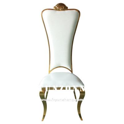 中国 高い背部金新郎新婦の椅子の優雅な結婚式の宴会の椅子 販売のため