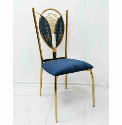 China Dining Room Chairs High Back Padded Kitchen Chairs Student Metal Frame for sale