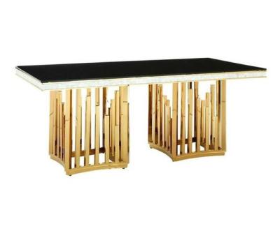 Китай Нордические мраморные верхние обеденные столы таблиц банкета свадьбы современные прямоугольные со стульями 50X90X75 продается