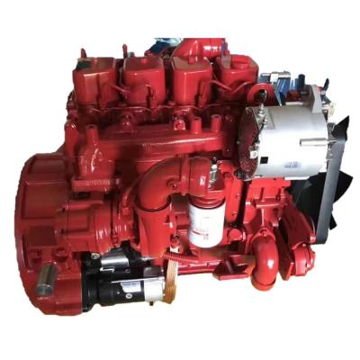 China 4BT3.9 B14033 Machinery Diesel Engine Assembly 125HP For Excavator Truck for sale