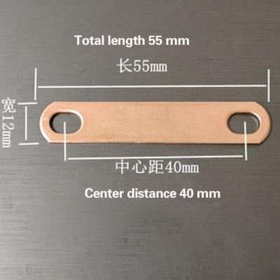 China Flange Electrostatic Copper Busbar Connector High Conductivity for sale
