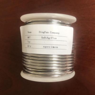 China Fast Wetting Lead Free Solder Preformed Silver Solder Wire For Vehicle Electronics for sale