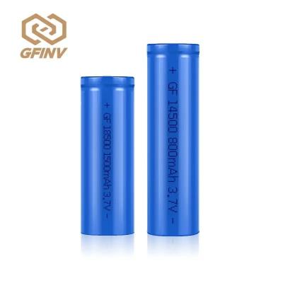 China 3.7 V Lithium Ion Battery Cells 14430 14500 14650 16340 18350 18500 18650 for sale
