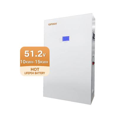 China 5000W 10000W 15000W 48v Lifepo4 Solar Battery All In One Solar Battery Residential for sale