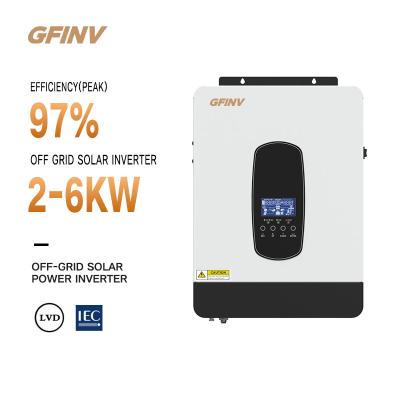 China 3kW-10kW Hybrid Solar Inverters With Air Cooling Max Input Current 20A for sale
