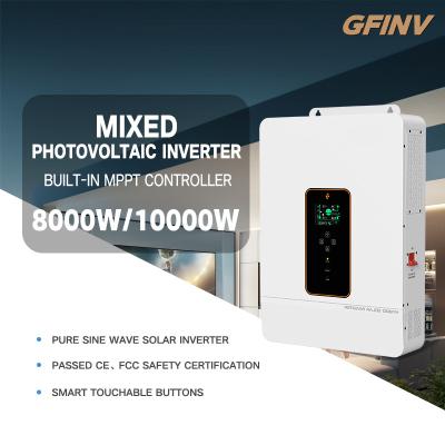 China 8000W-10000W Hybrid Solar Inverters With MPPT Charger 150V-850V for sale