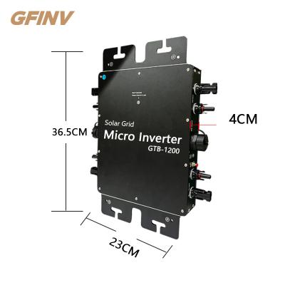 Китай IP65 Микрогибридный инвертор Микроинвертор мощности 200 ммx230 ммx40 мм продается