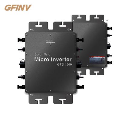 Chine Résistant à l'eau Pv Micro Inverter 220VAC Voltage de sortie Micro Inverter de puissance à vendre