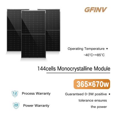 China UL Certified 144cells Monocrystalline Silicon Pv Module 2279*1134*35mm for sale