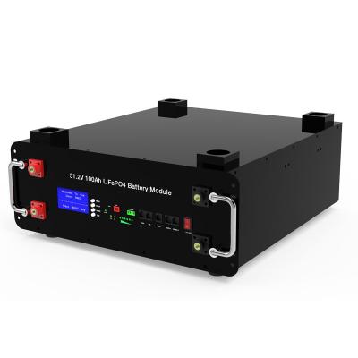 Chine MC4 connecteur rackmount batterie Lifepo4 dans la communication CAN/RS485 à vendre