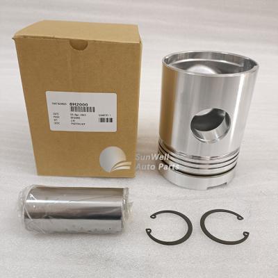 China New Genuine  Diesel Engine Parts CAT Piston+Pin+Clips 8H2000 for engine D318 8H2000 piston kit for sale