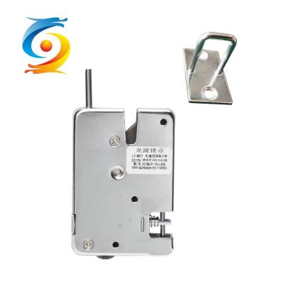 China Smart Electrical Cabinet Lock Magnetic Solenoid Electronic Lock Silver for sale