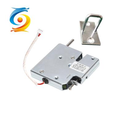 China DC 12V Magnetic Solenoid Lock Stainless Steel For Luggage Storage Cabinet for sale