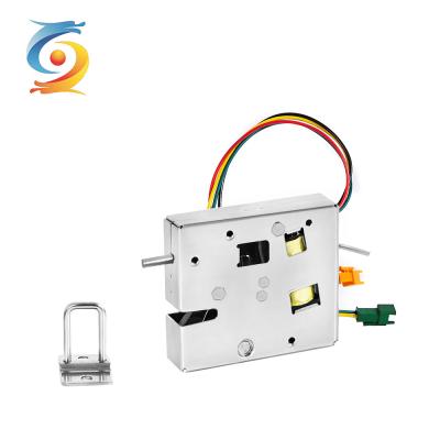 China 80mm X 70mm X 20mm Magnetic Solenoid Lock For Parcel Locker Electronic Locking System for sale