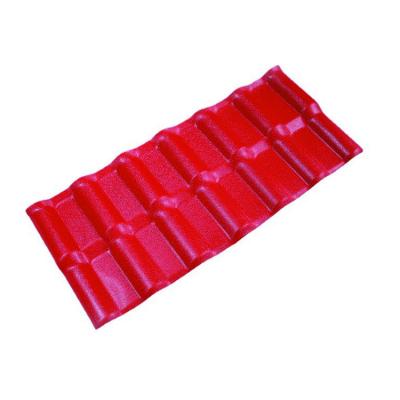 China Modern Traditional Color Coated Traditional Glazed Metal Roofing Tile for sale
