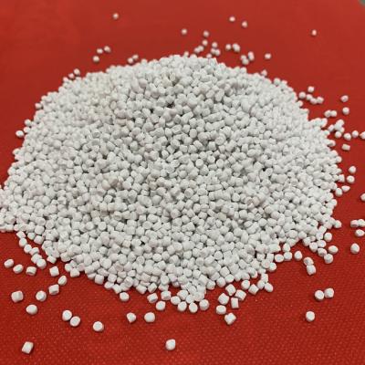 China Plastic PE Filler Masterbatch Pellets Heatresistant For Injection Molding White for sale