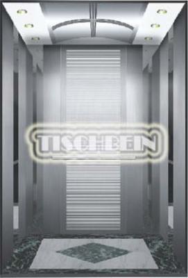 China Adjacent Door Mirror Etching Finish Passenger Elevator 1.5m/s  Speed With 1000kg 1150kg 1250kg 1350kg 1600kg Capacity for sale