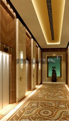 China Sala de máquinas tipo elevador de pasajeros de alta velocidad para 13 personas 2,5 m/s 4,0 m/s para centro comercial de edificios residenciales en venta