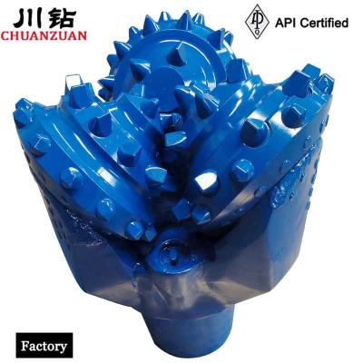 China Dreikegeliges Felsen-Stückchen API 12 1/4inch IADC417 für Kegel-Bohrer-Fabrik-Rollenmeißel-Wasser-Brunnenbohrung zu verkaufen