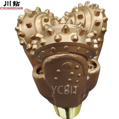 China IADC 537 Tricone Rock Drill Bits 8 1/2 Inch Hard Formation With High Compressive Strength for sale