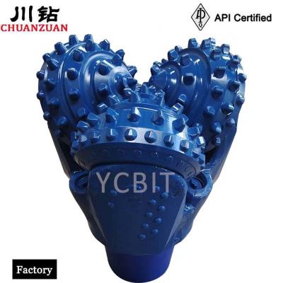 China El API y el ISO certificaron el pedazo de cono mordido tricónico del rodillo del botón del cono de 1/4 pulgada tres de TCI 12 en venta